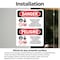 Signmission Inorganic Arsenic Cancer Hazard Bilingual Danger Sign, Vinyl Decal, 7in W x 10in L, 2PK OS-2PACK-DS-D-710-VS-1376 - alternate 4